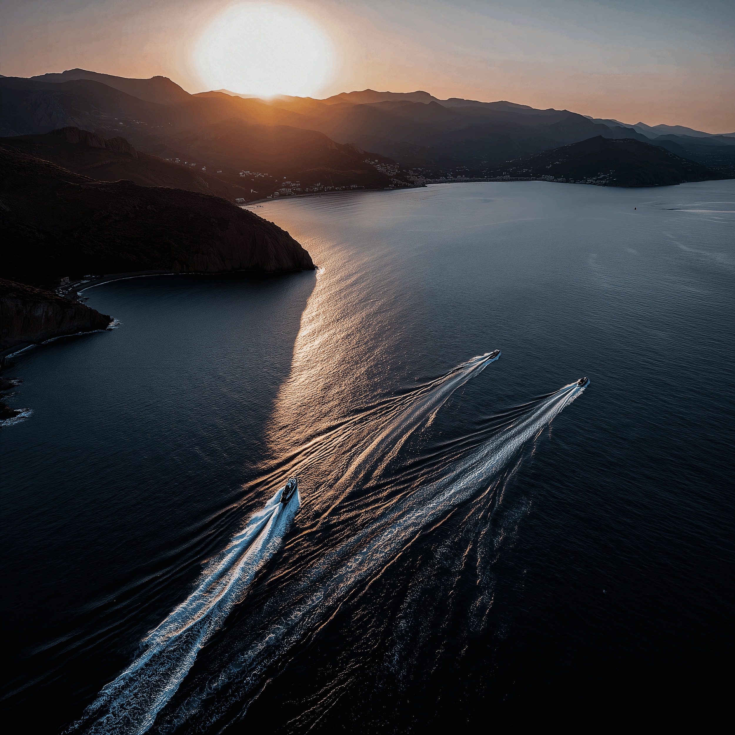 Island sunrise