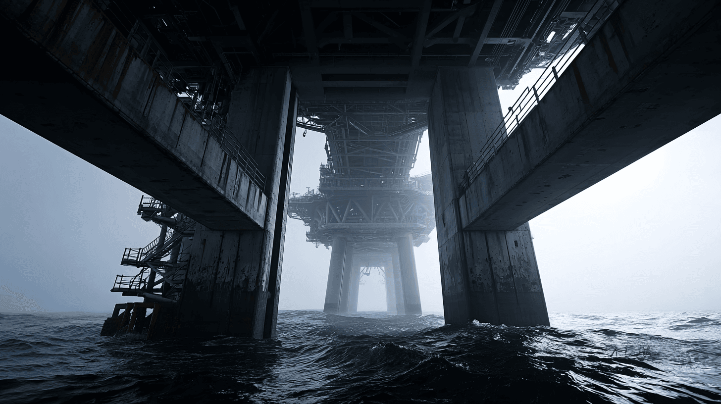 Photo of under a bridge